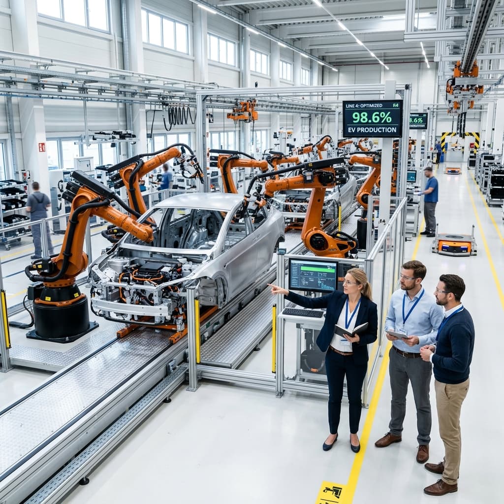 Automotive Assembly Line Balancing & Layout Optimisation