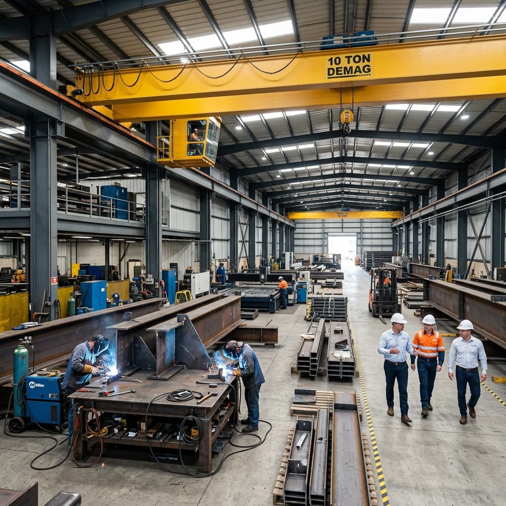 Heavy Manufacturing Fabrication Layout & Lead Time Optimisation